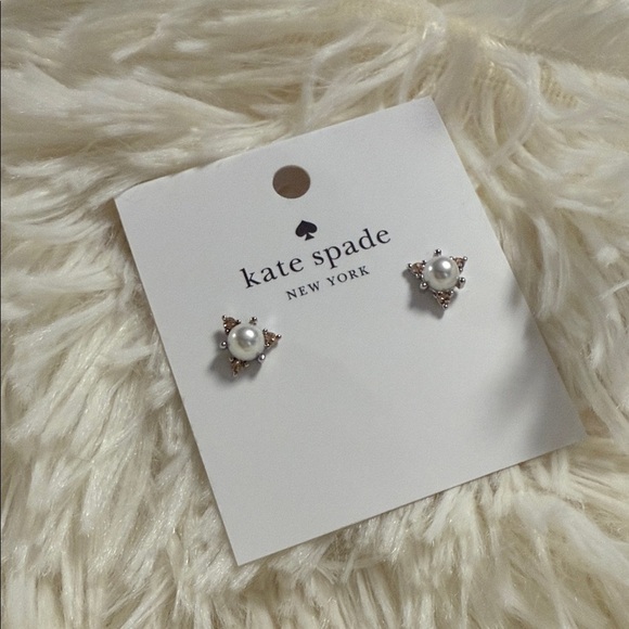 Kate Spade You’re a Gem Triangle Earrings - Picture 3 of 4
